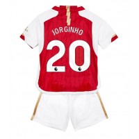 Arsenal Jorginho Frello #20 Hjemme Trøje Børn 2023-24 Kortærmet (+ Korte bukser)
